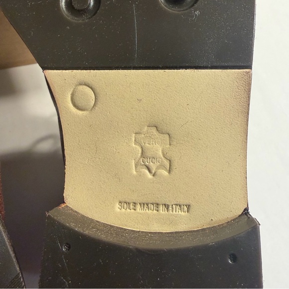 NIB Vintage Eddie Bauer Made in Italy Tumbled Leather Chukka Boots Women's 9 M - Picture 14 of 16